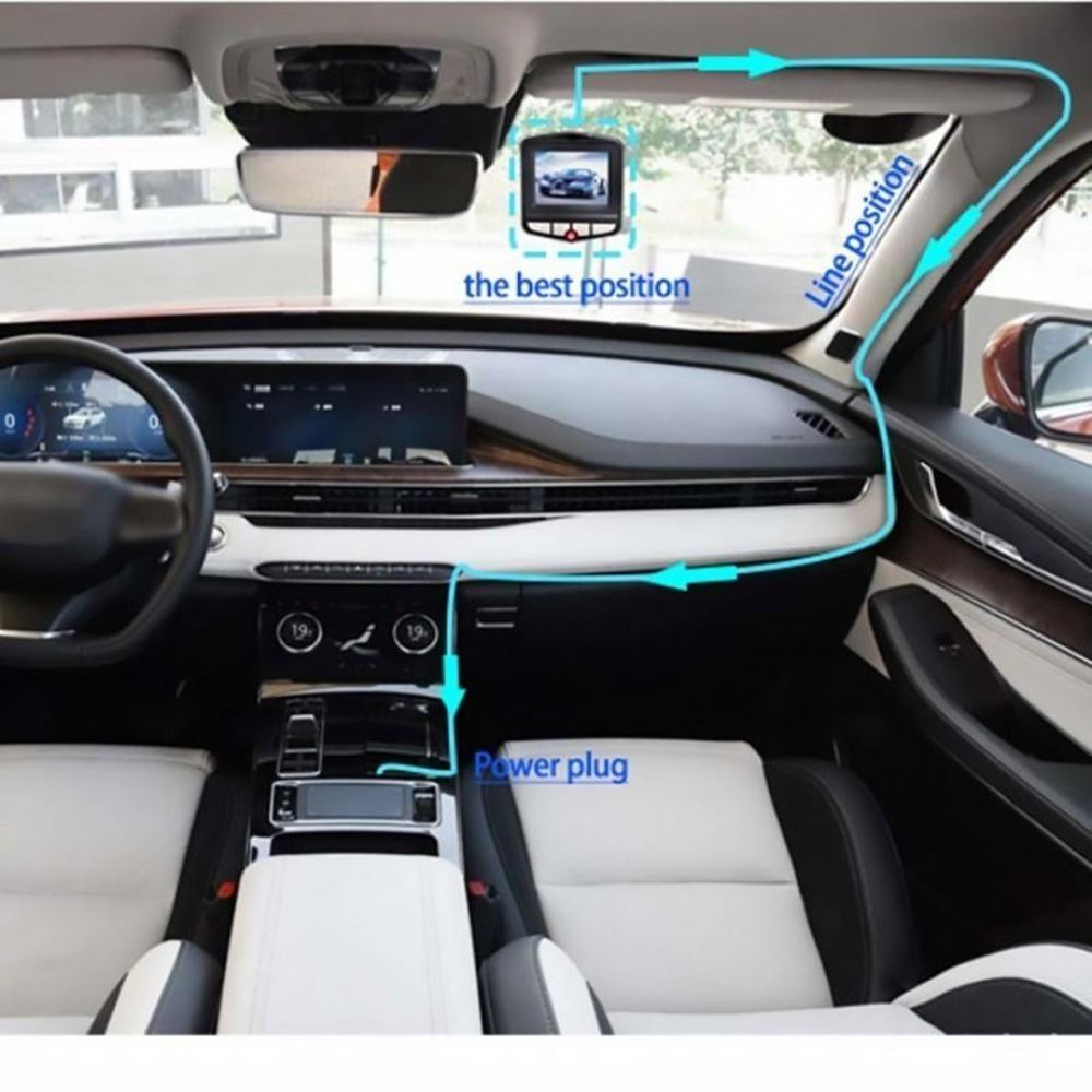 1080P Cycle Recording Shield DVR Camera Video Recorder Car Recorders Dash Cam