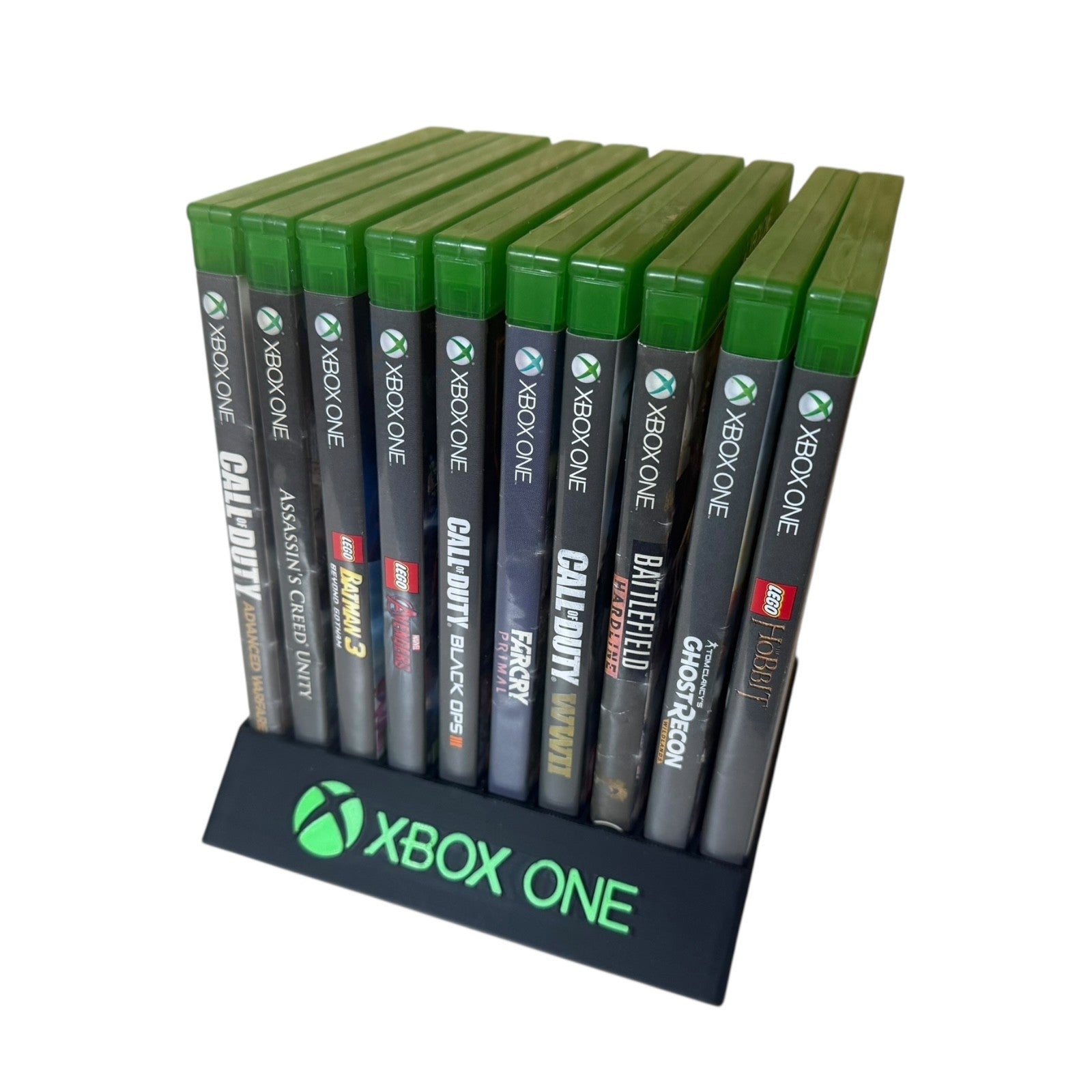 Xbox Game Case Holder 10 Slot Rack Storage Stand