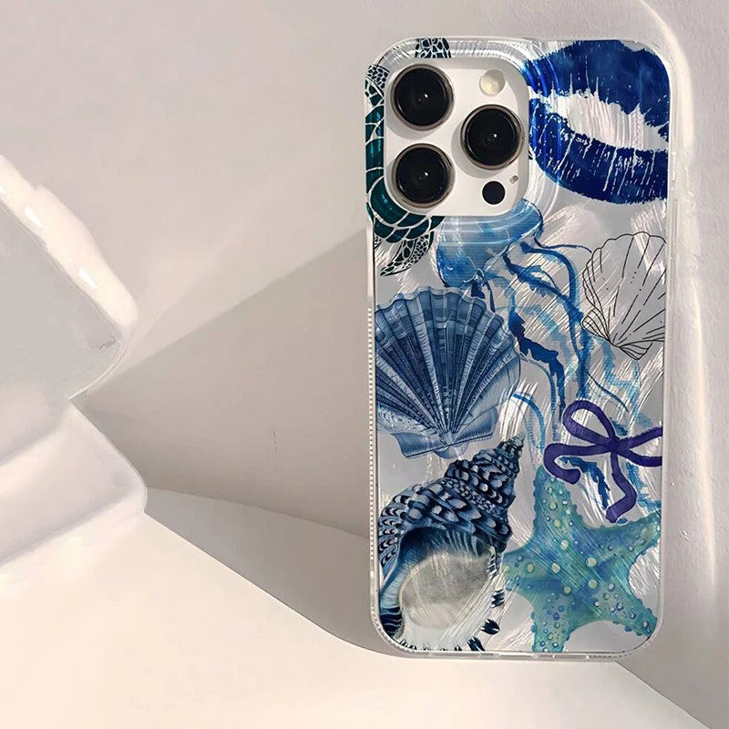 Wave Beach Phone Case for iPhone 15 14 13 12 11 Pro Max SE 7 8 XR UK