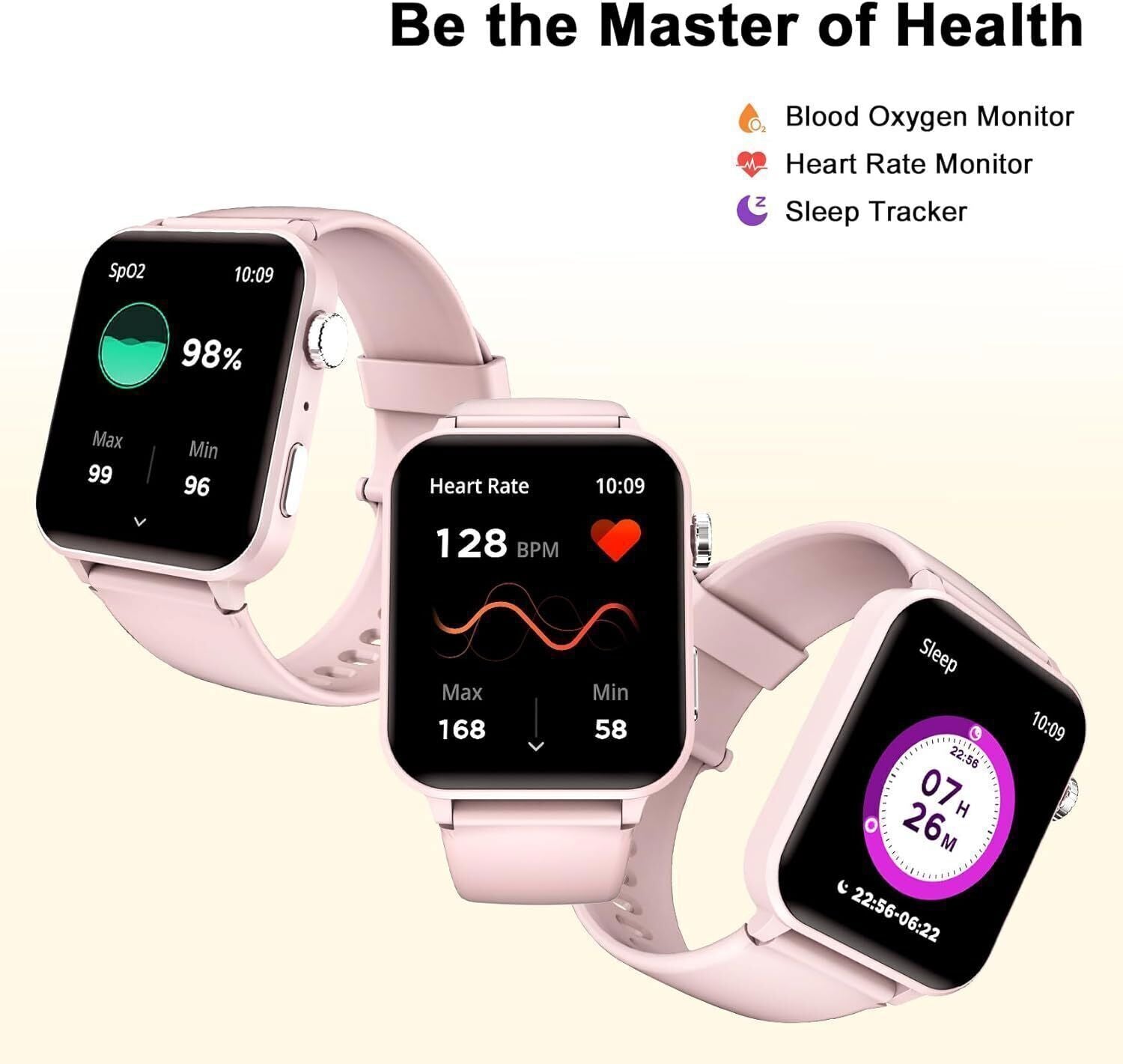 Alexa Smart Watch Women Make Calls Bluetooth Phone Call Watch For IPhone Samsung