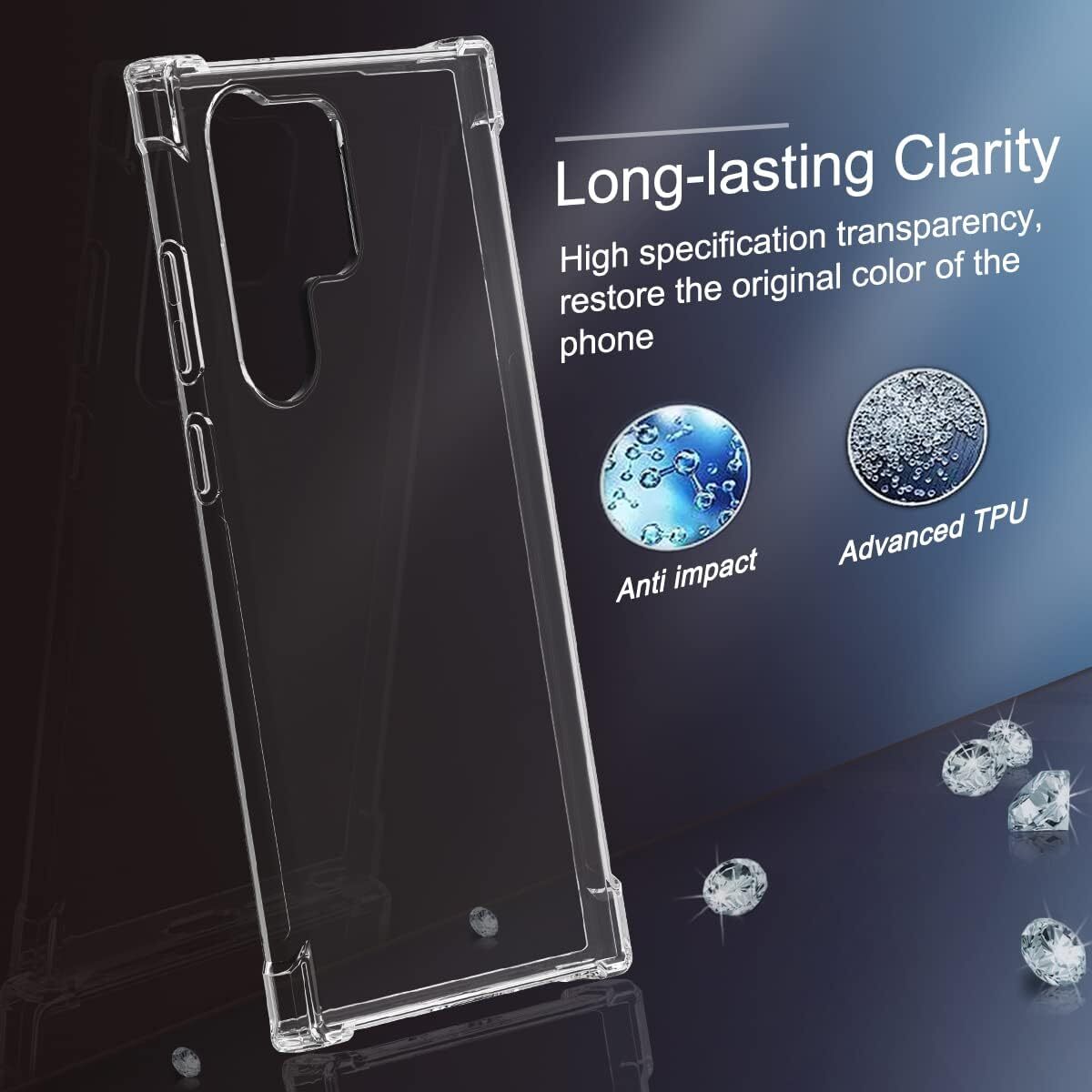 Shockproof Case For Samsung Galaxy S24 S23 S22 S21 S20 Ultra Plus FE Phone Cover