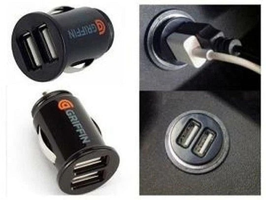 Dual Car Charger USB 12v Lighter Socket Adapter Plug Twin