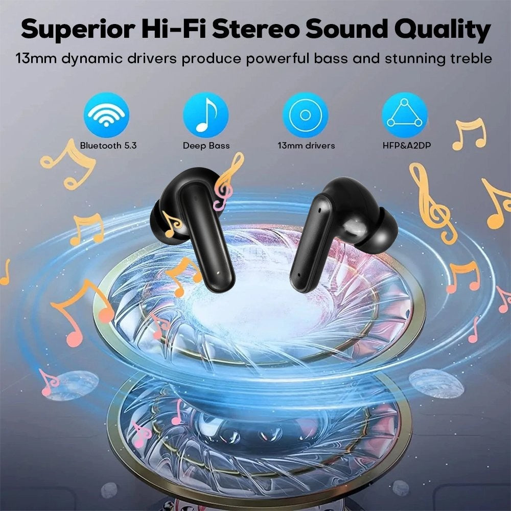 TWS Wireless Bluetooth Earphones Air In-Ear Pods Buds for iphone Samsung Android