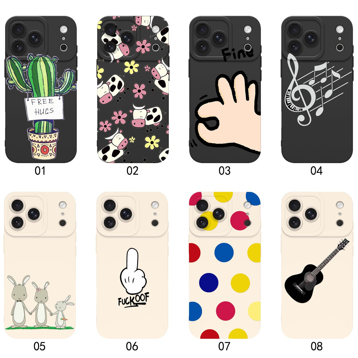 Ultimate Shockproof TPU Phone Case For iPhone 17 Pro 16 15 14 13 12 11 17e