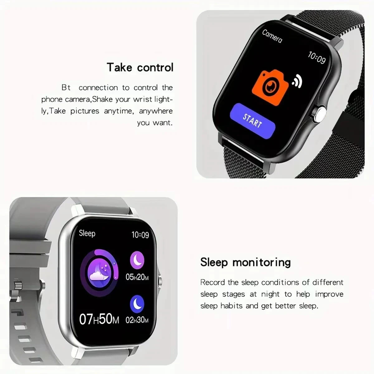 Smart Watch Men Women Fitness Tracker Blood Pressure Heart Rate Sport Watches.UK