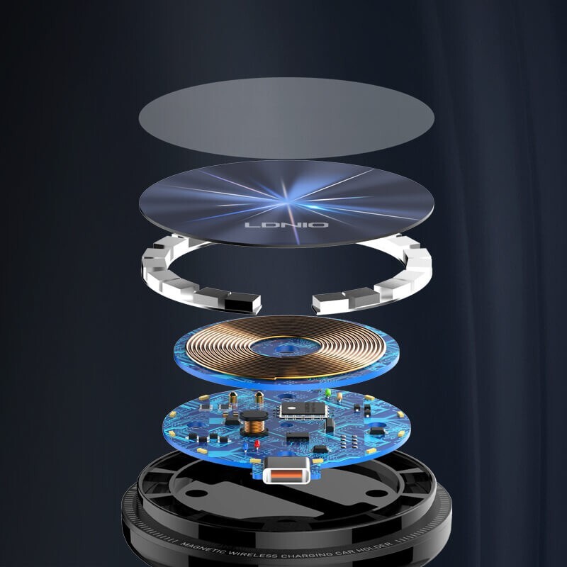 Wireless Charger Car Phone Holder Magnetic