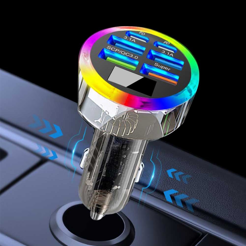 USB PD Car Phone Charger QC3.0 Fast Charging Accessories