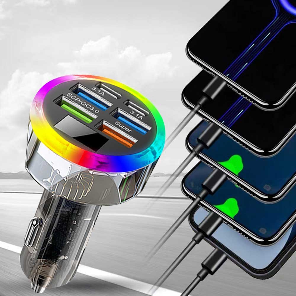 USB PD Car Phone Charger QC3.0 Fast Charging Accessories