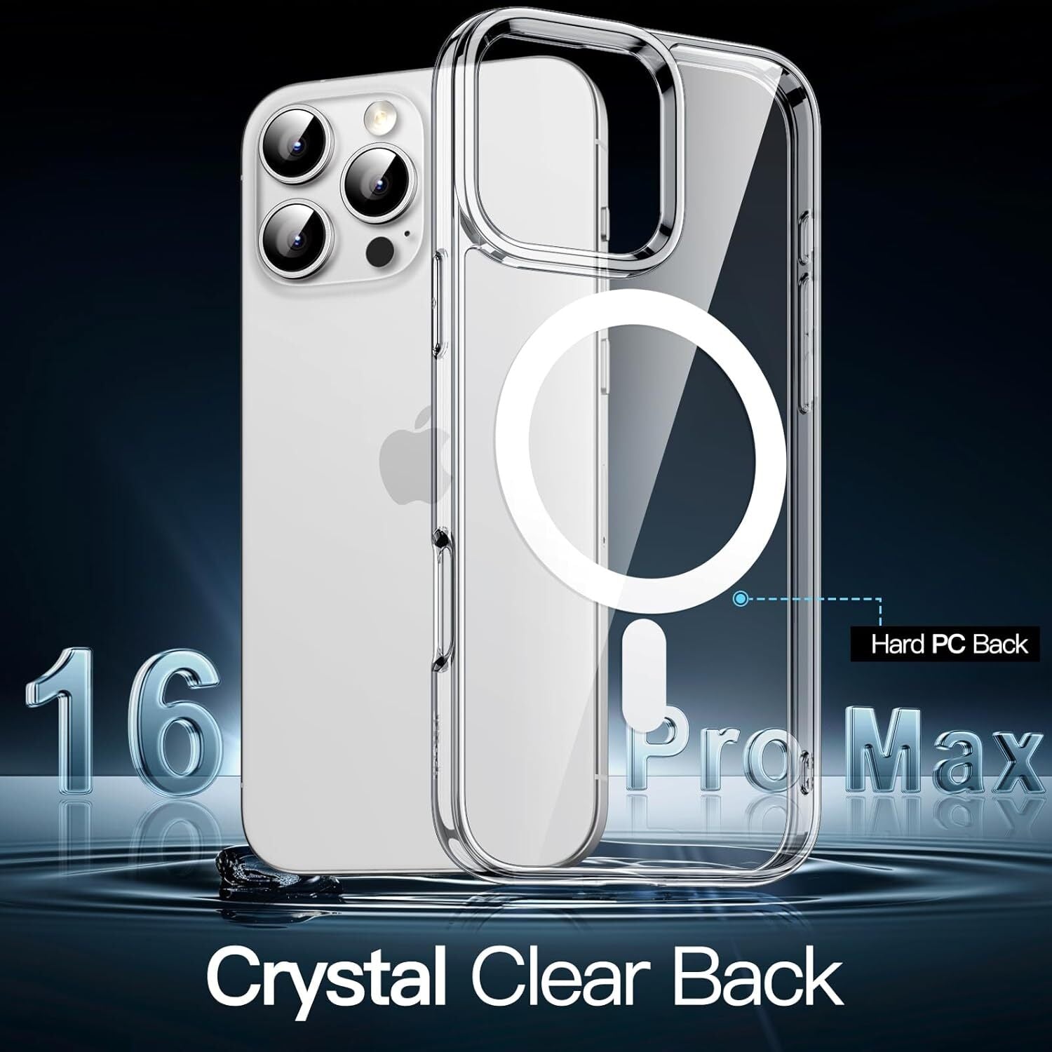 Shockproof Magnetic Case for iPhone 17 Pro Max, 16,17e,16 Pro,14Pro,15,13,12,14