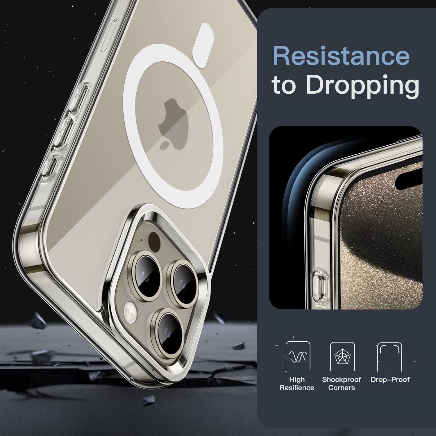 Case For iPhone 17 16 15 14 13 Pro Max Plus 11 12 Magnetic Shockproof Cover