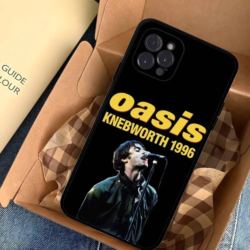 Rock Band Oasis Phone Case iPhone 17 16 15 14 13 12 Air/Max/Pro/Pro Max/Plus