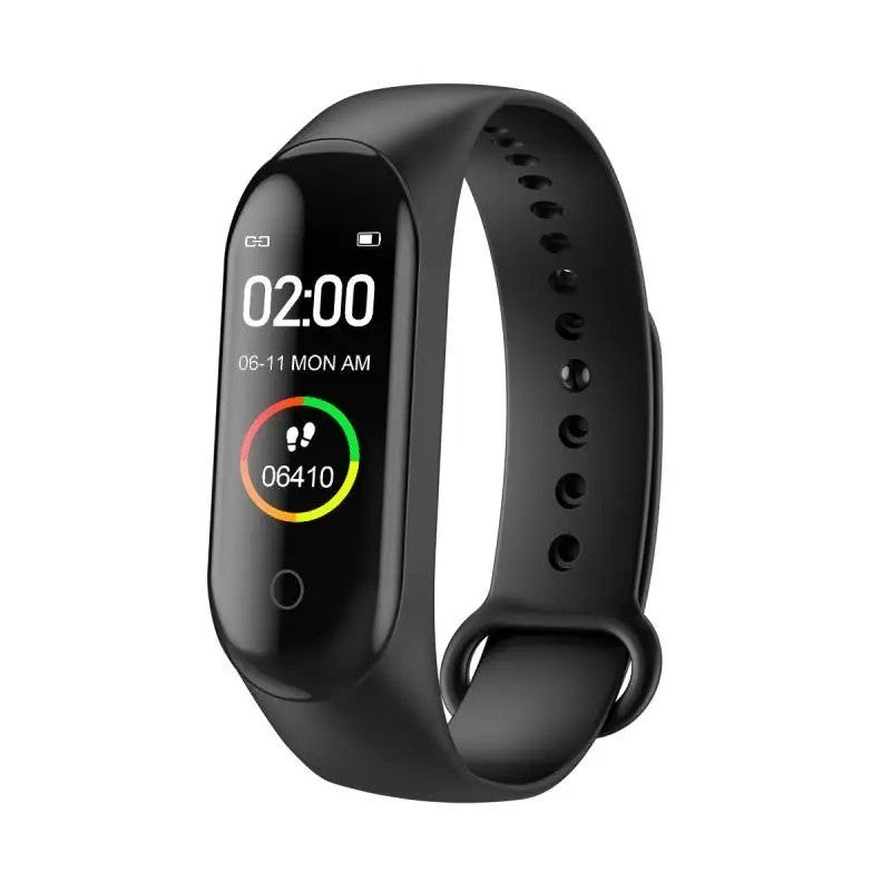 M4 Smart Watch Fitness Tracker Bluetooth Waterproof Sports Wristband Heart