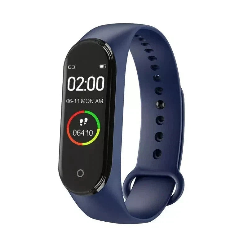 M4 Smart Watch Fitness Tracker Bluetooth Waterproof Sports Wristband Heart