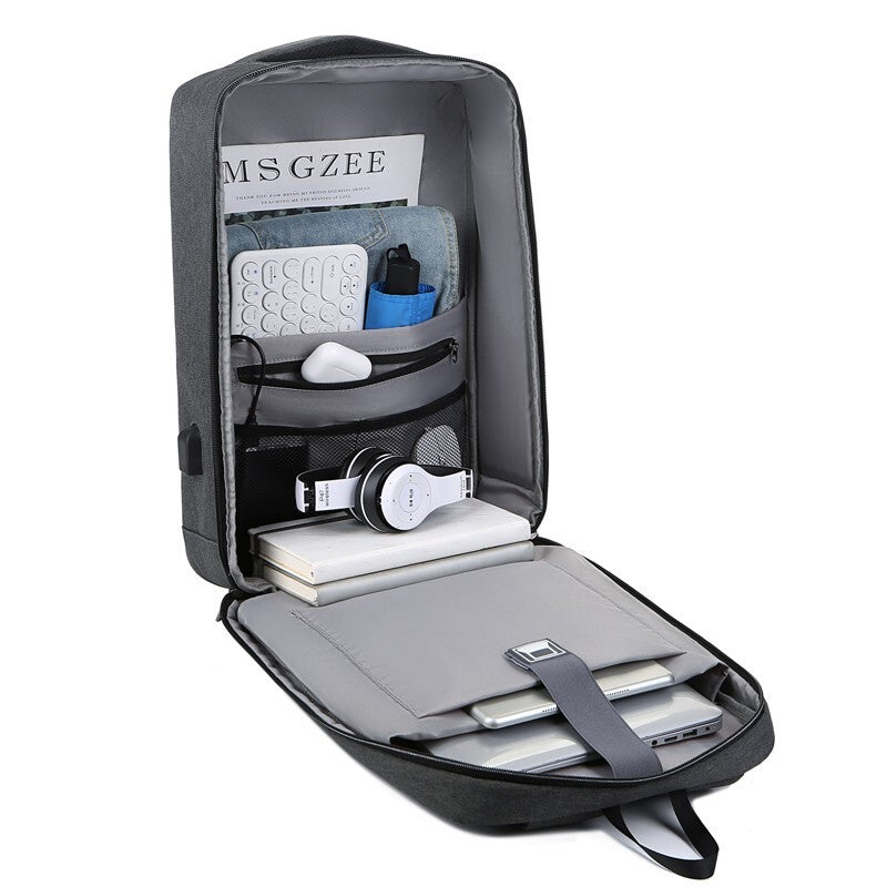 Laptop Backpack Large Lightweight Business Travel Bag Anti-Theft Lock