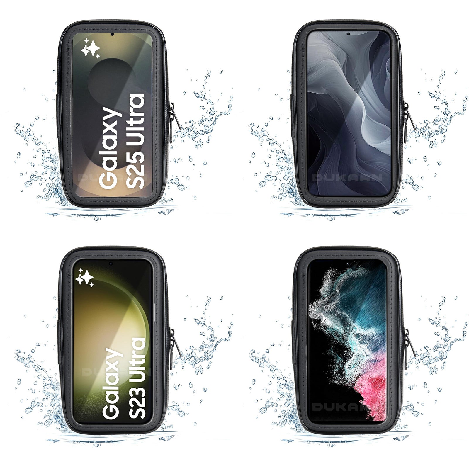 360° Bicycle Motor Bike Waterproof Phone Stand Case Mount Holder For All Mobile