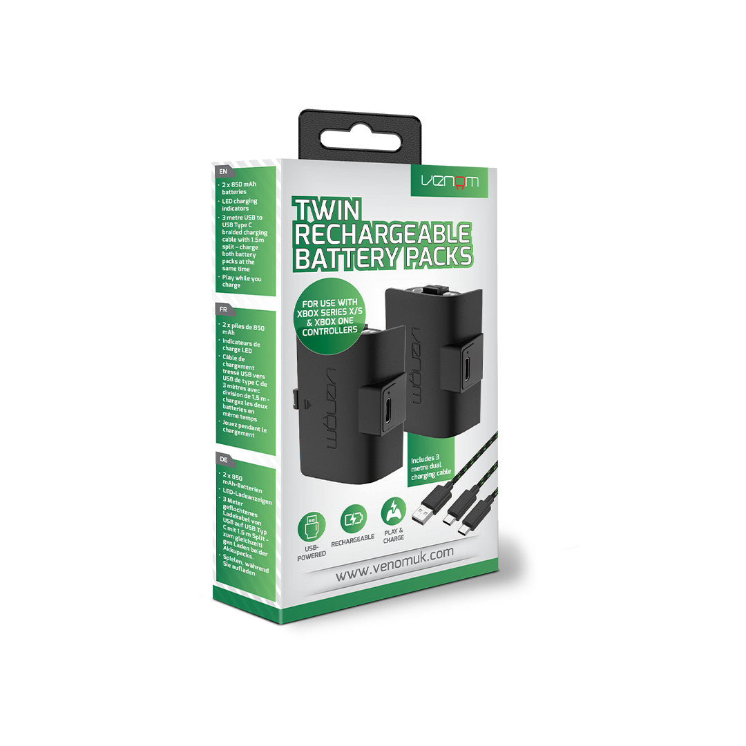 Xbox Rechargeable Battery Pack Twin Set for Xbox Series X Series S Xbox One