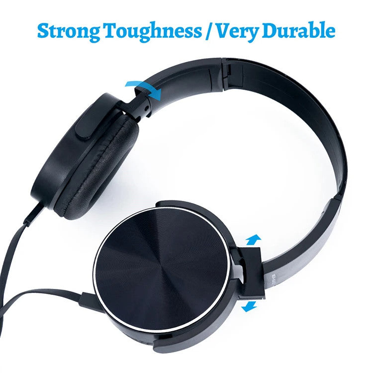 Wired Headphone HD Sound Bass HiFi Sound Music Stereo