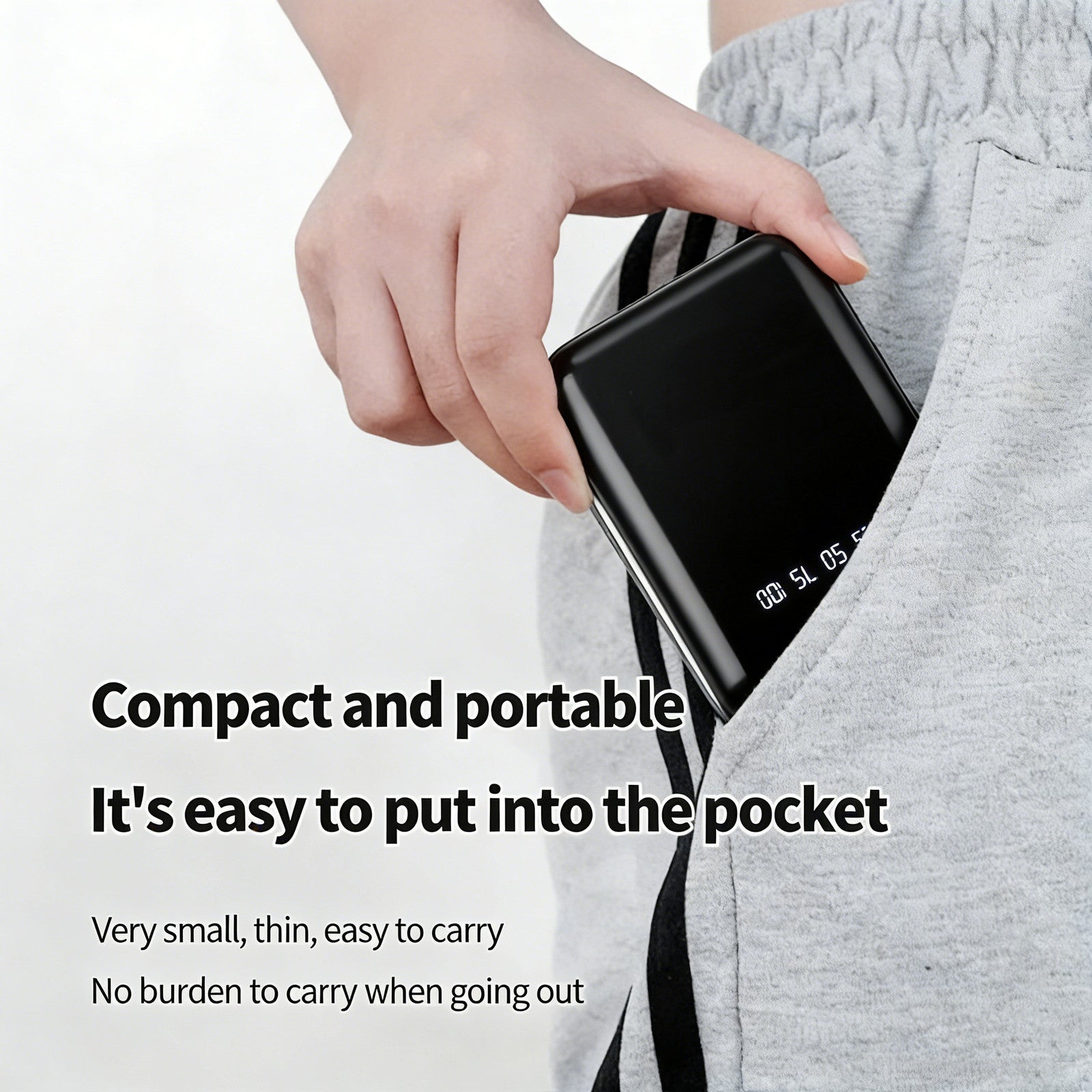 9000000mah Power Bank USB Pack Mini Backup Battery Fast Charger For Mobile Phone