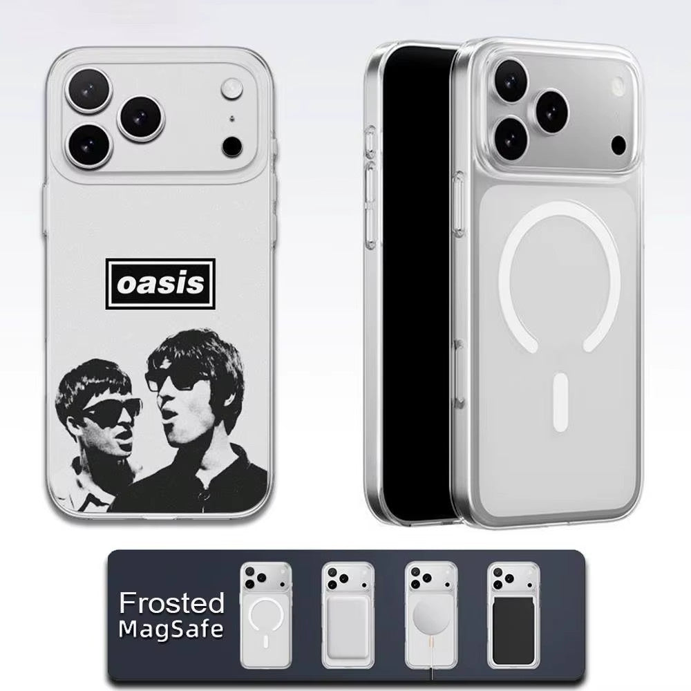 Oasis MagSafe Phone Case for iPhone 17 16 15 14 13 12 11 Air/Plus/Pro/Pro Max