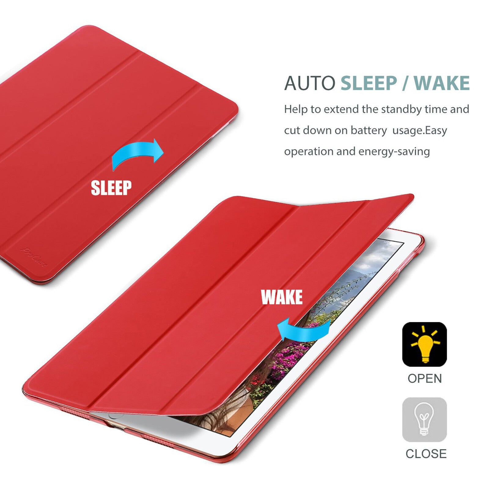 iPad Smart Multi Colour Case