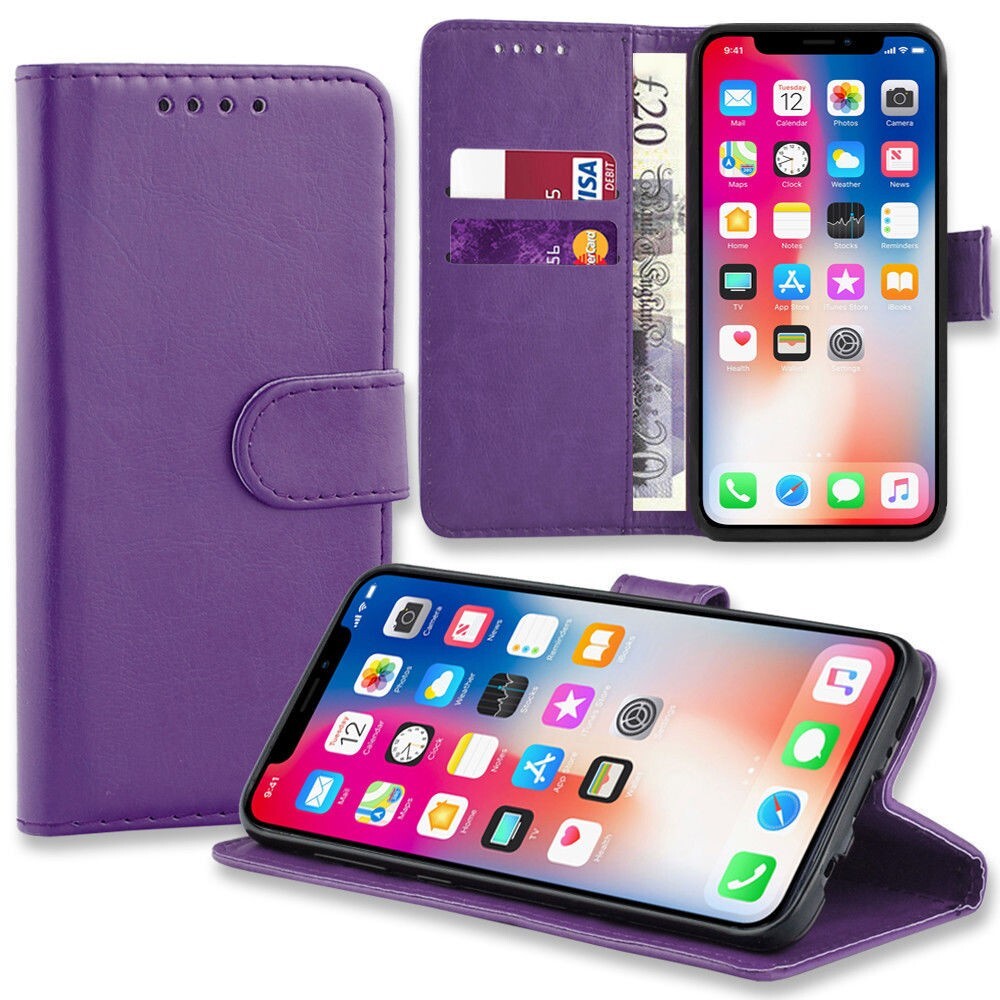 Case For Samsung Galaxy S25 S24 Ultra Plus S23 S22 S21 Leather Wallet Phone Cove