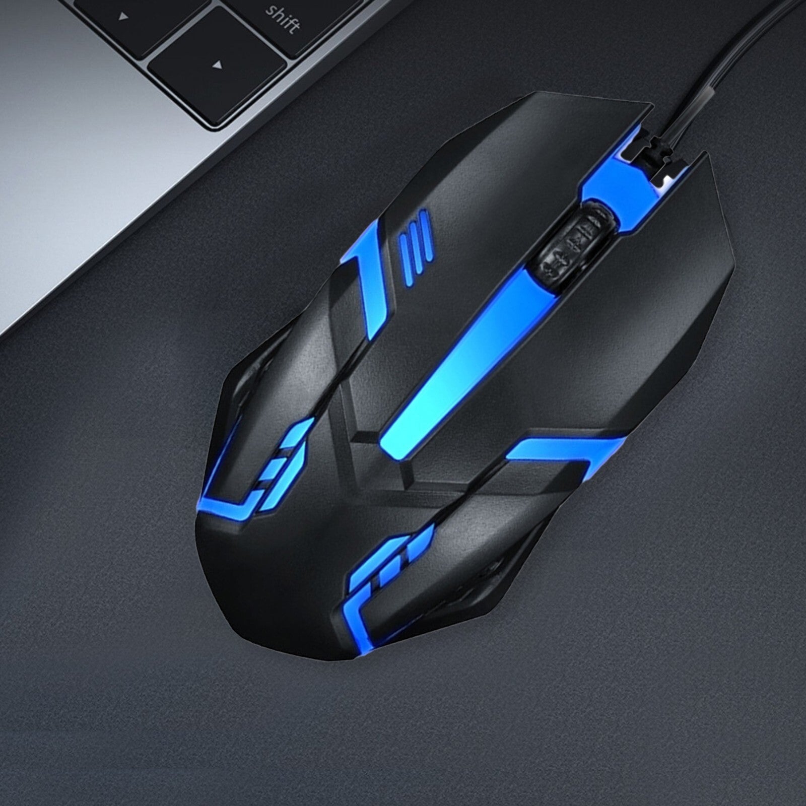 USB Wired Gaming Mouse Gamer 7 Colour PS4 PS5 XBOX