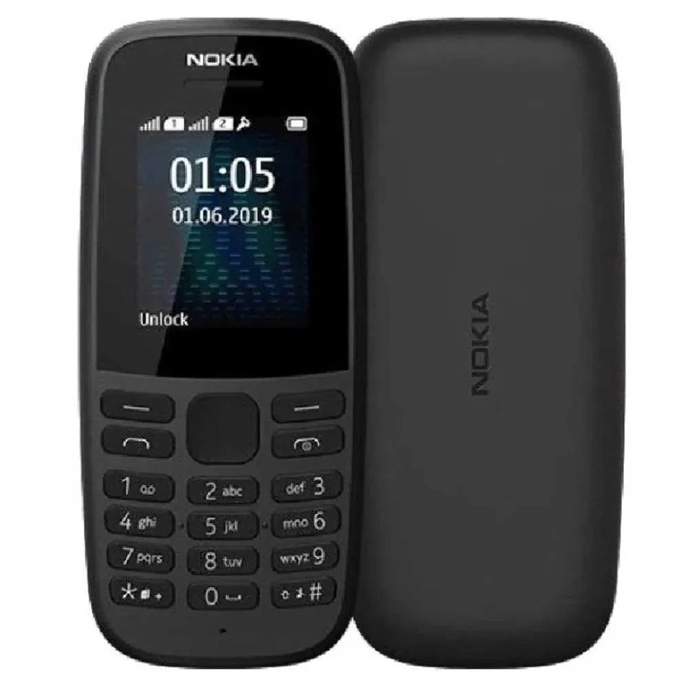 Nokia 105 Dual Sim  - Brand New Box  Unlocked Sim Free - Black