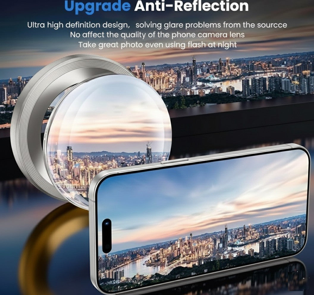 Camera LensGlass Protector Metal Ring for iPhone 17 Pro 14Pro 15Pro 16Pro 17E 13