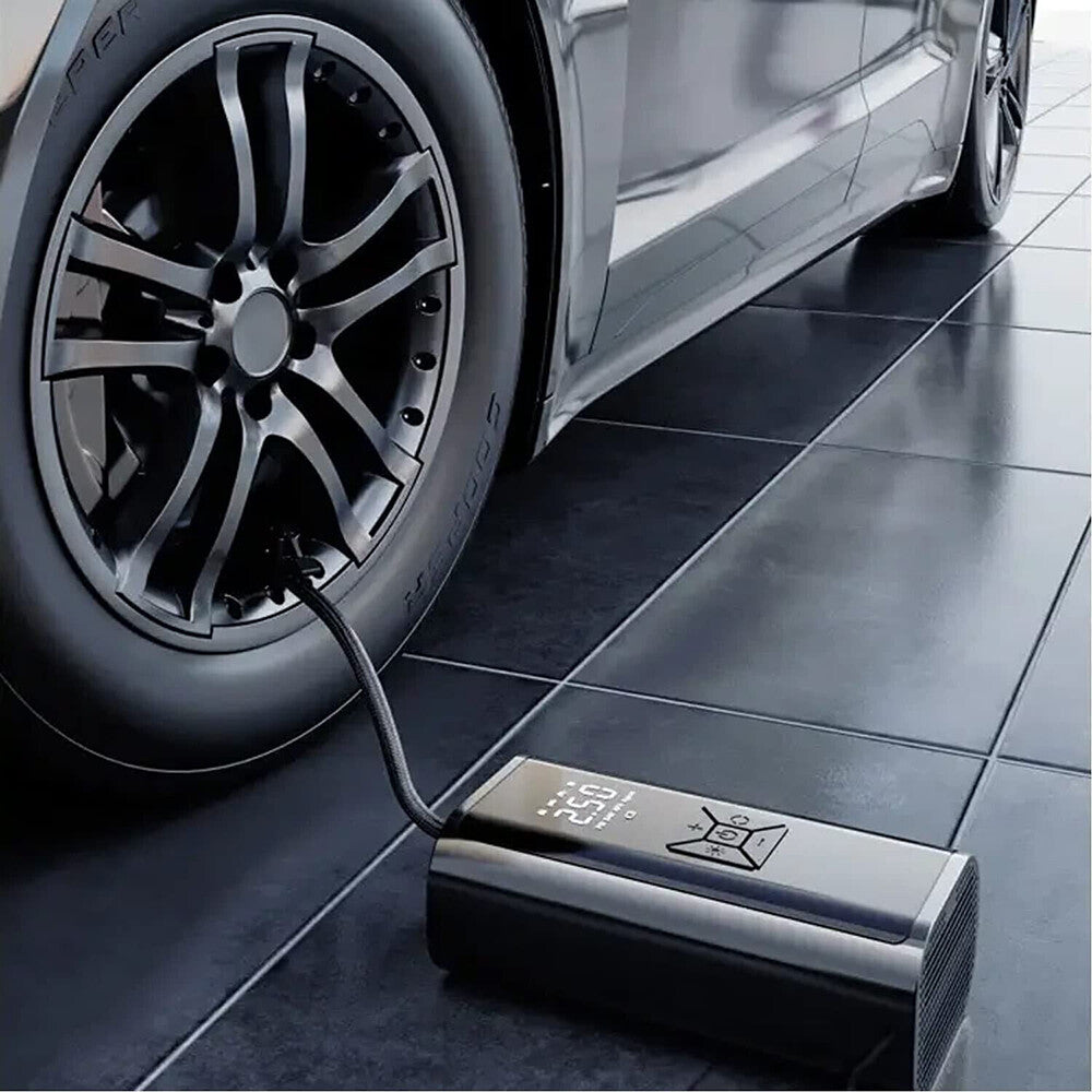 Car Tyre Inflator Cordless Digital USB Rechargeable