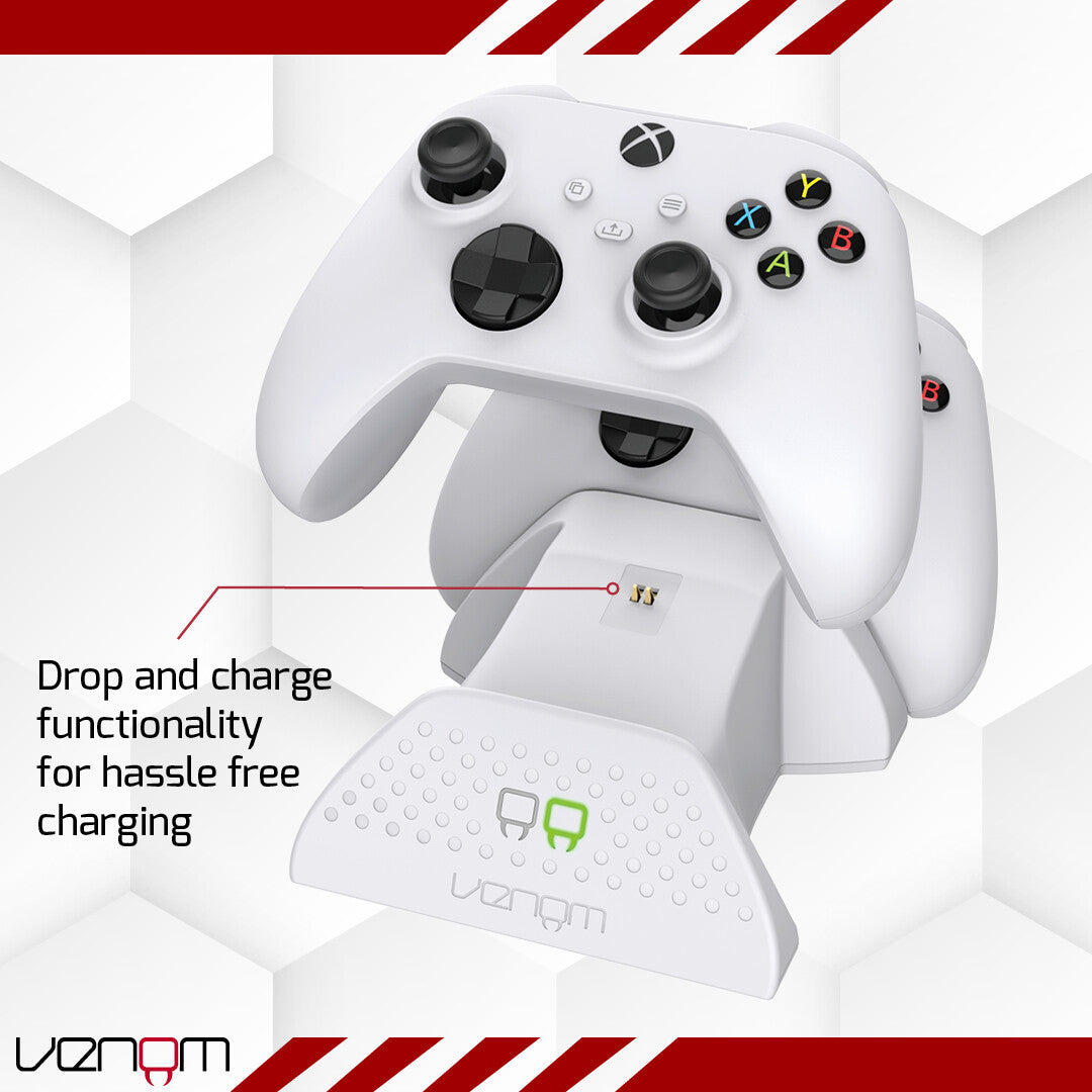 Xbox Charging Dock with Rechargeable Batteries