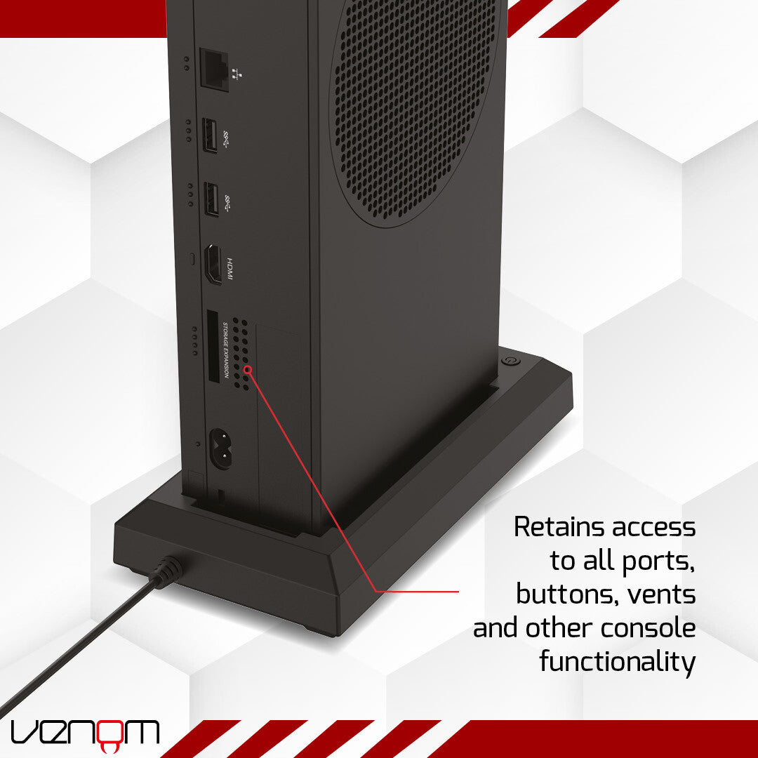 Venom LED Light Up Console Stand for Xbox Series X and Xbox Series S