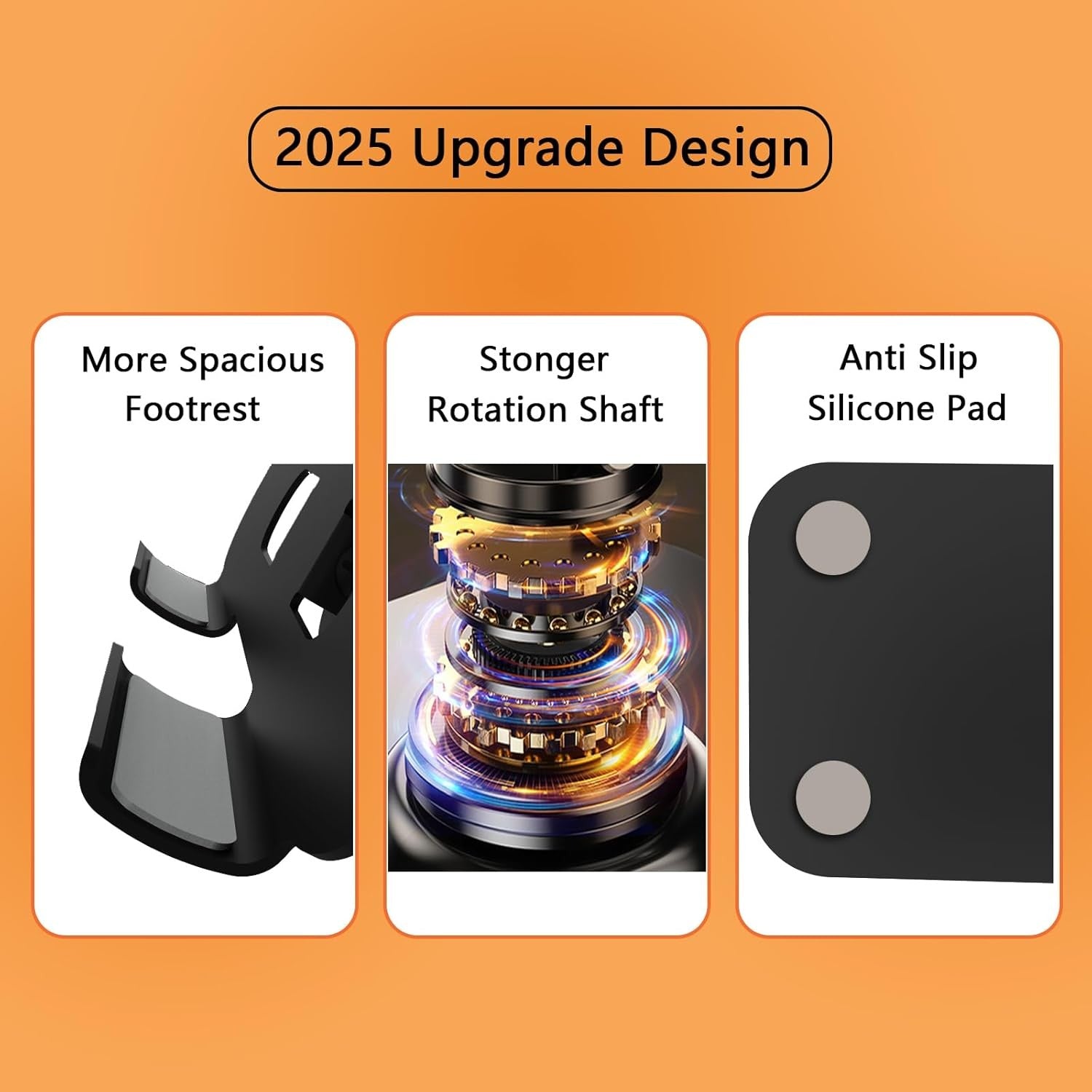 Larger Metal Tablet Stand, Adjustable 360° Rotation Tablet Holder Compatible