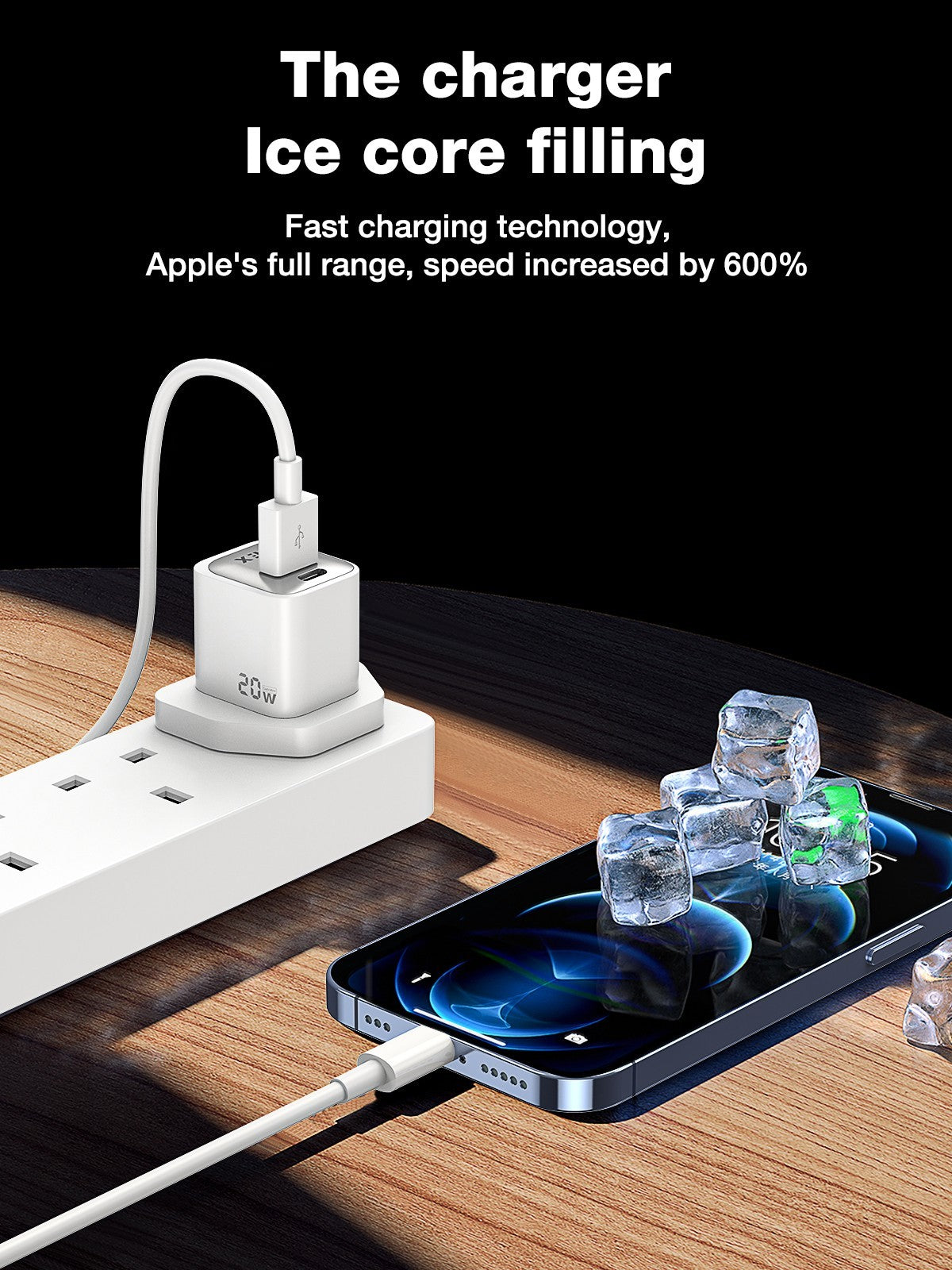 For iPhone 17 16 Pro Max Samsung Fast Charging 20W USB-C PD Plug Charger Cable