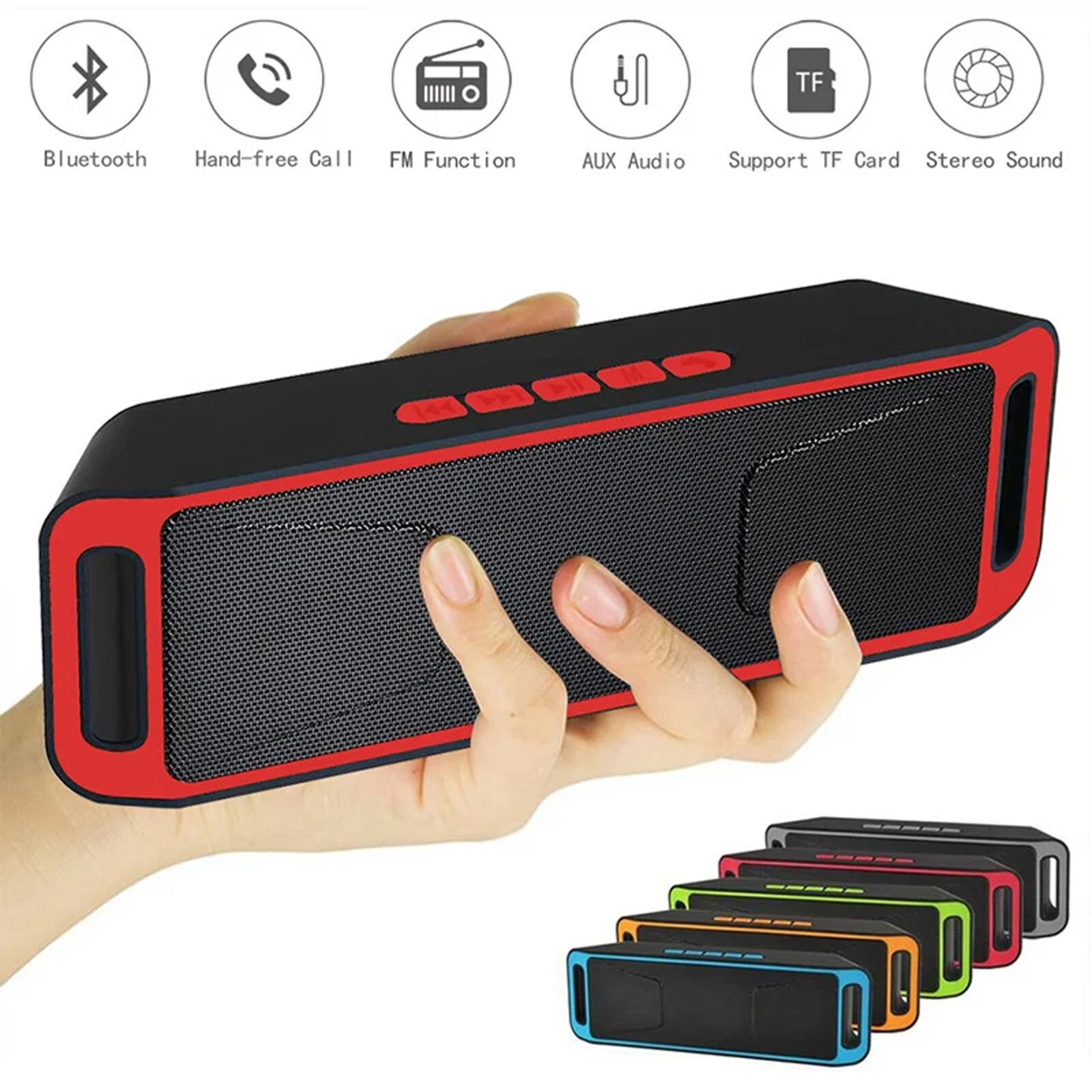 Portable Wireless Bluetooth High Bass Speakers Ultra Loud Speaker Outdoor/Indoor