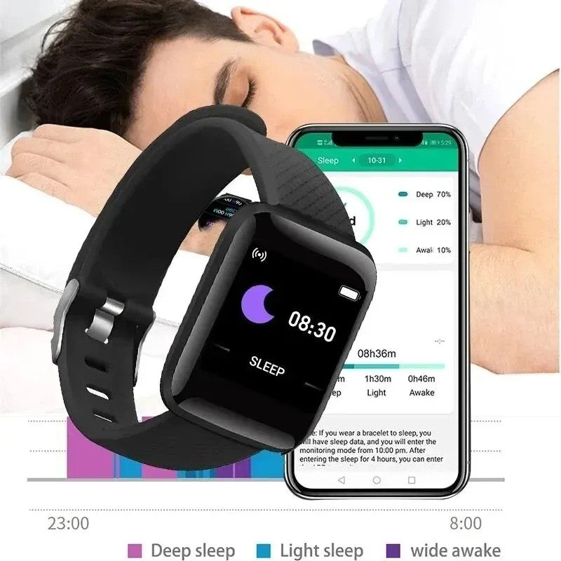 Smart Watch Men Women Fitness Tracker Blood Pressure Heart Rate Sport Watches UK