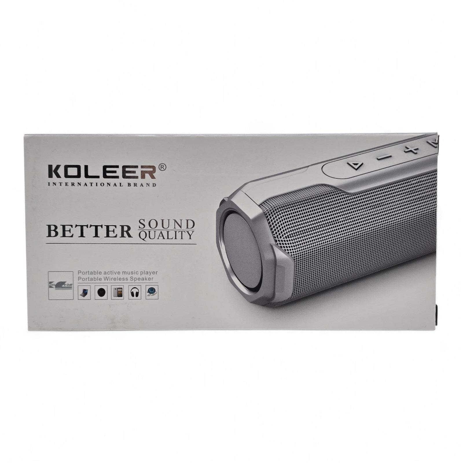 KOLEER Bluetooth Speaker Wireless Portable Stereo Sound Extra Bass 30H Playtime