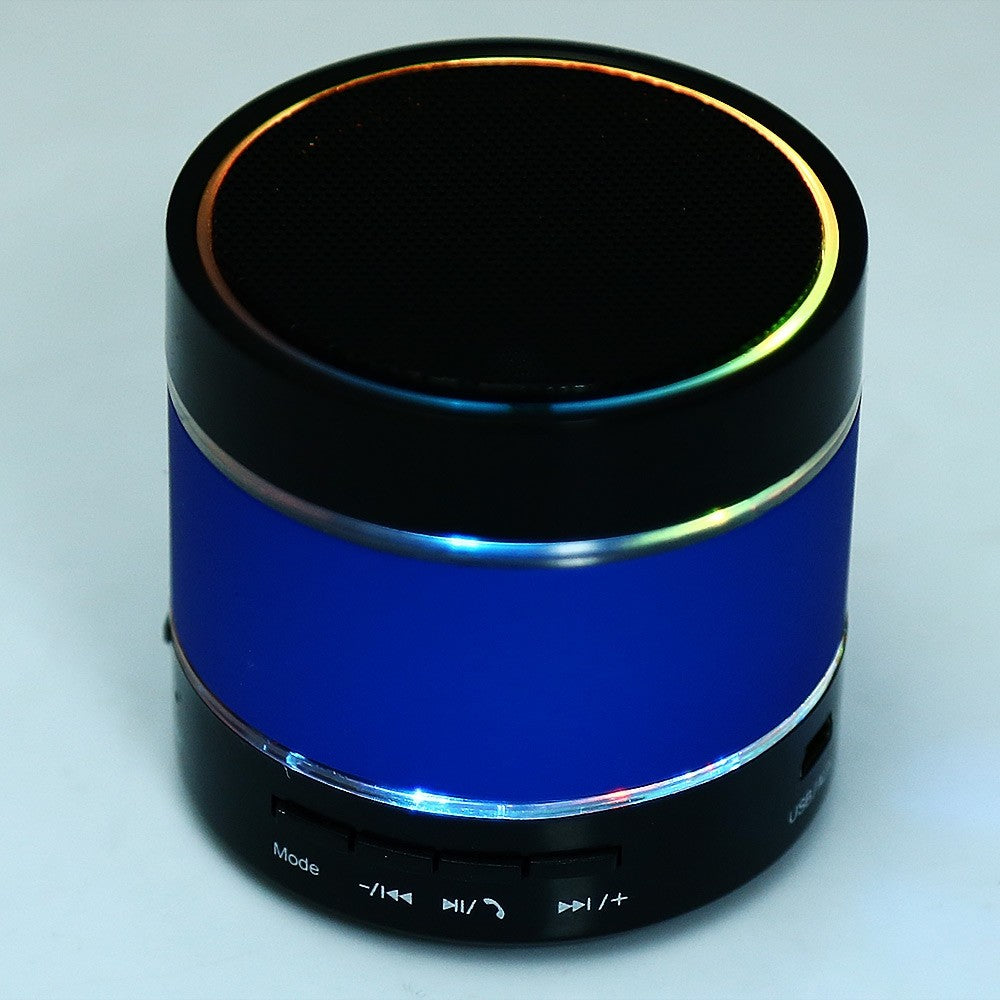 JUSTOP Bluetooth Wireless Speaker Portable LED Light Extra Bass Loud MicroSD UK