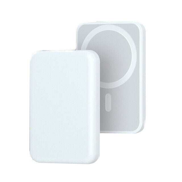 900000mAh Power Bank Magnetic Battery USB Pack Wireless Fast Charger for iPhone