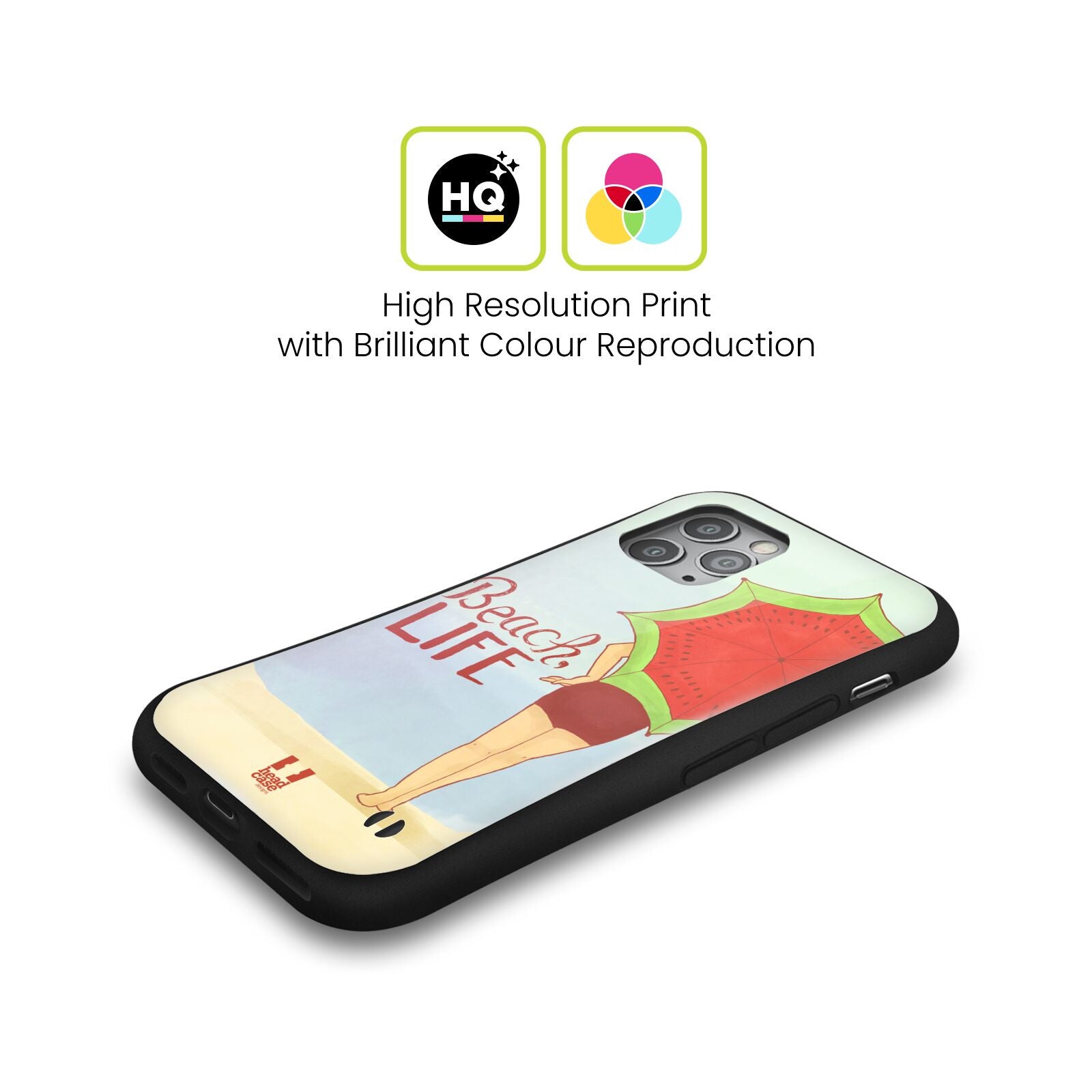 Summer Season Hybrid Case For iPhone