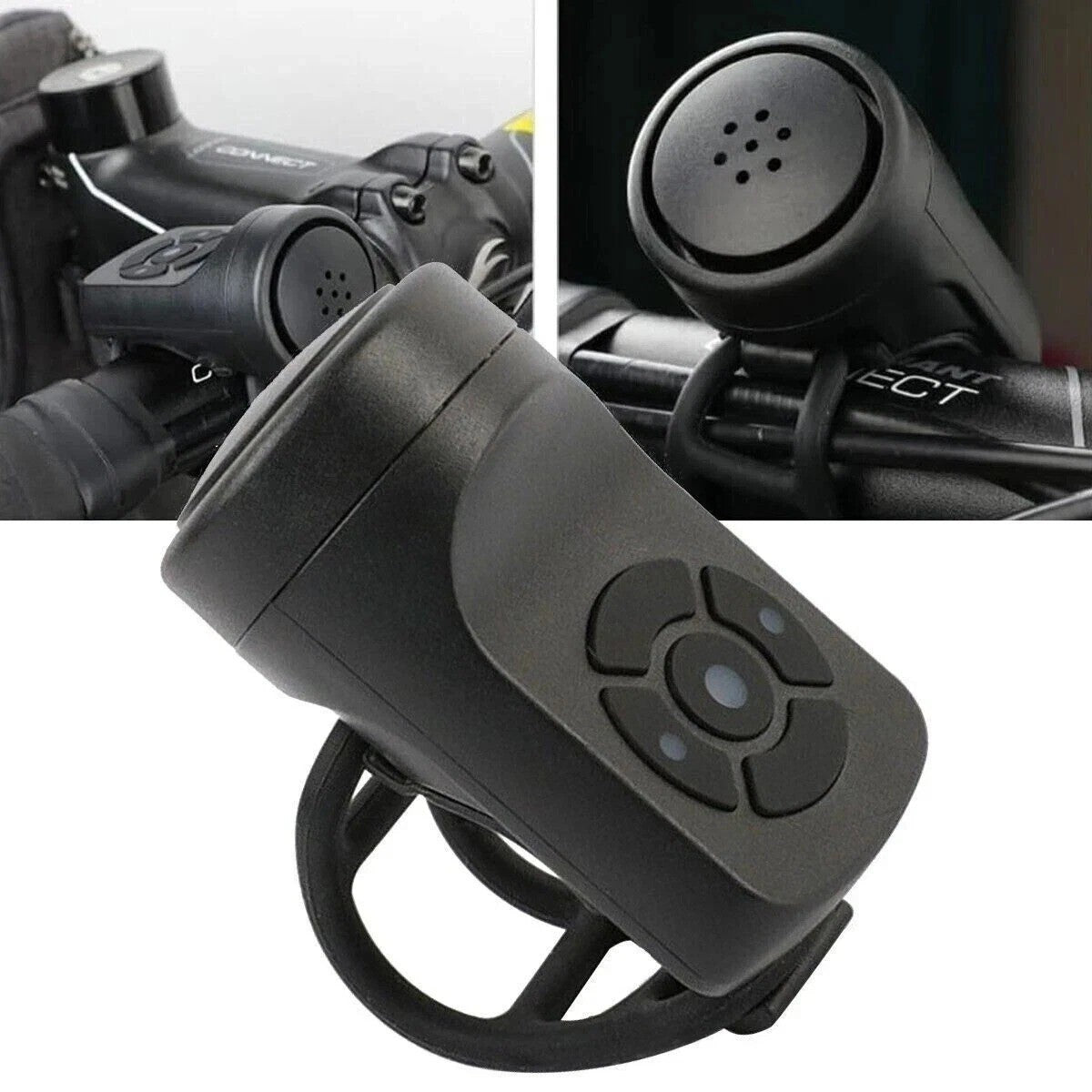 Bicycle Horn Loud Electric Bell MTB Bike Cycling Accessories USB Rechargeable uk