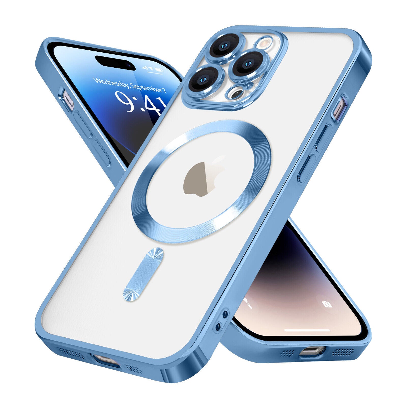 Case For iPhone 16 Pro Max 14 13 12 15 17 Pro 17E 16 Shockproof Magsafe Magnetic
