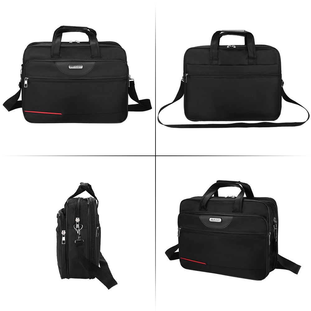 Laptop Waterproof Mens Business Briefcase Computer Shoulder Bag