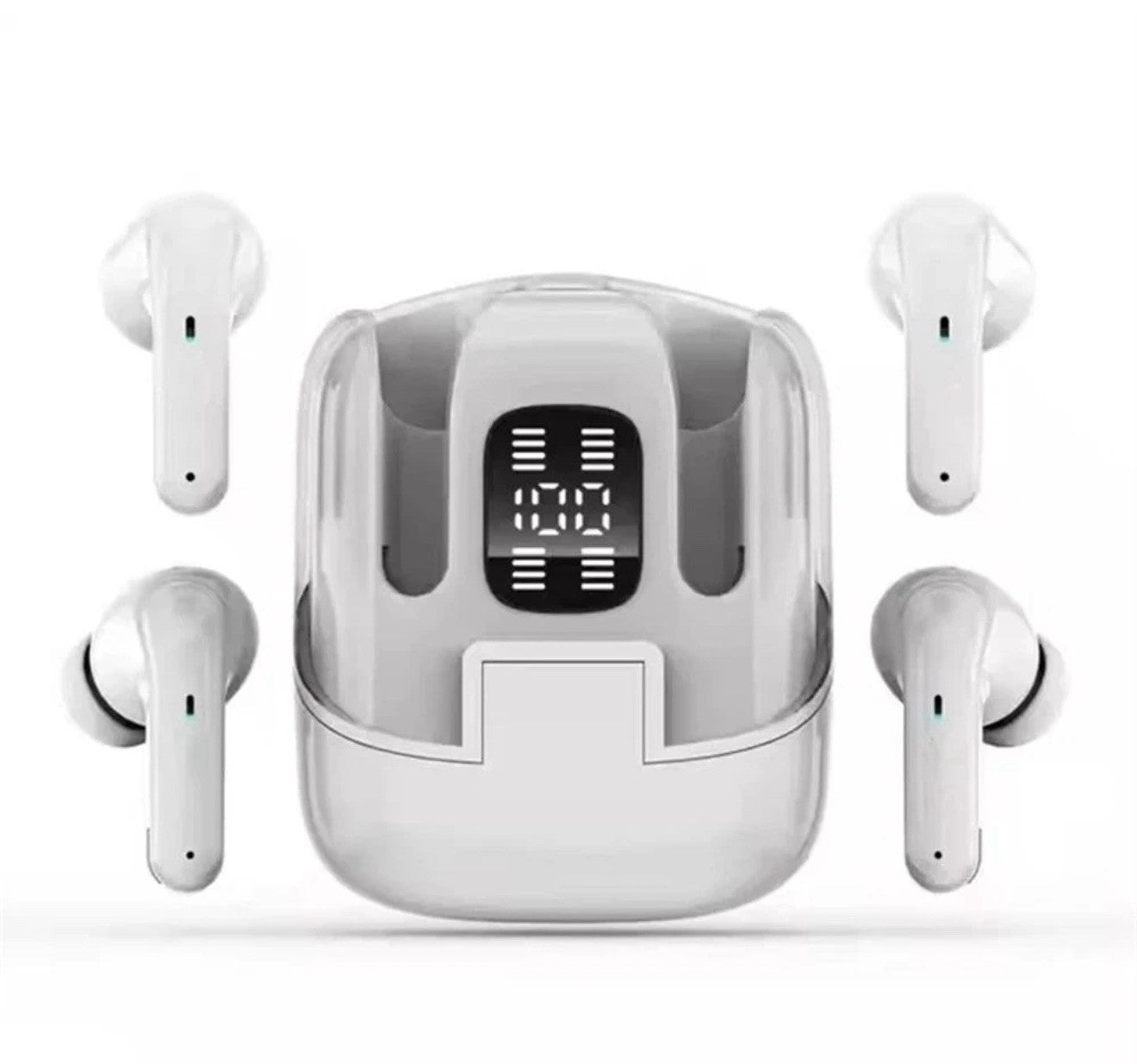 TWS Wireless Earbuds Bluetooth 5.5 Earphones 4 ENC Mics  For Android & iPhone