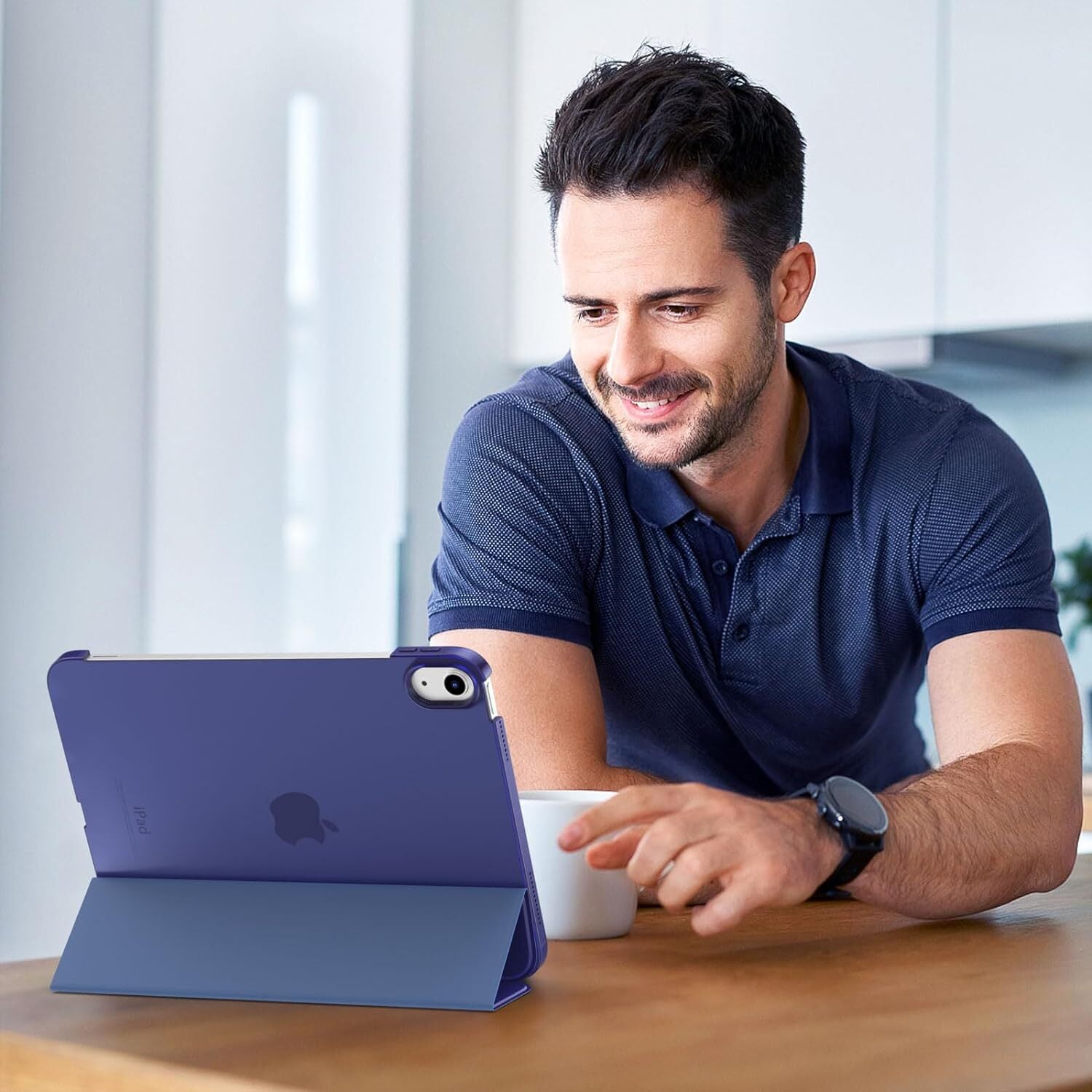 Leather Magnetic Smart Case for Apple iPad