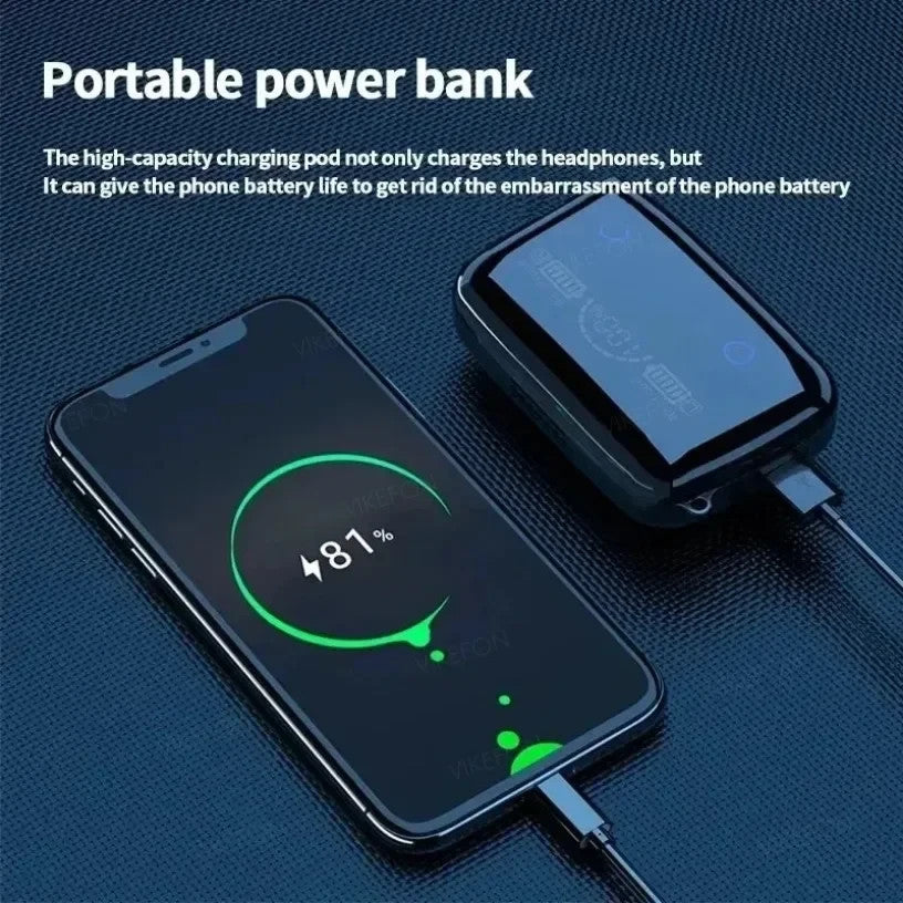 Bluetooth Earphone Mini Wireless In-Ear Buds For iPhone Android