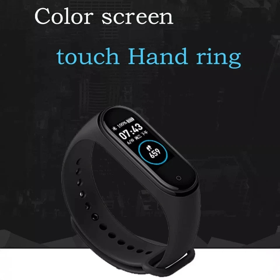 M4 Smart Watch Fitness Tracker Bluetooth Waterproof Sports Wristband Heart