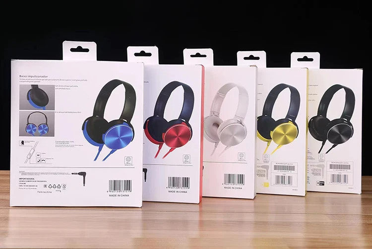 Wired Headphone HD Sound Bass HiFi Sound Music Stereo