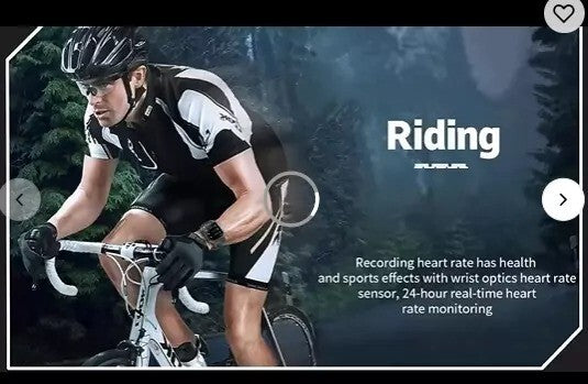 Smart Watch Unisex Fitness Tracker Blood Pressure Heart Rate