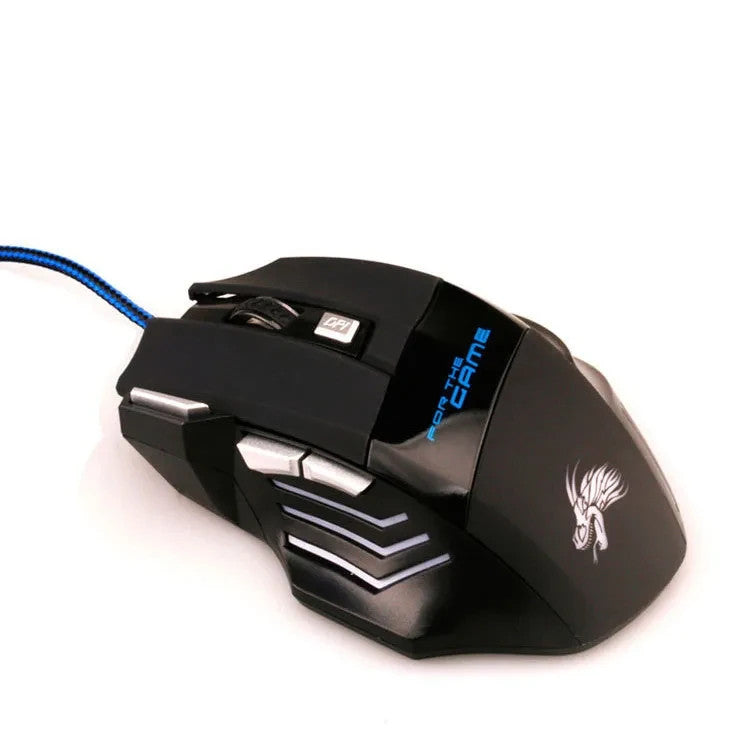 USB Gaming Mouse Wired LED Optical Gamer for PC Laptop