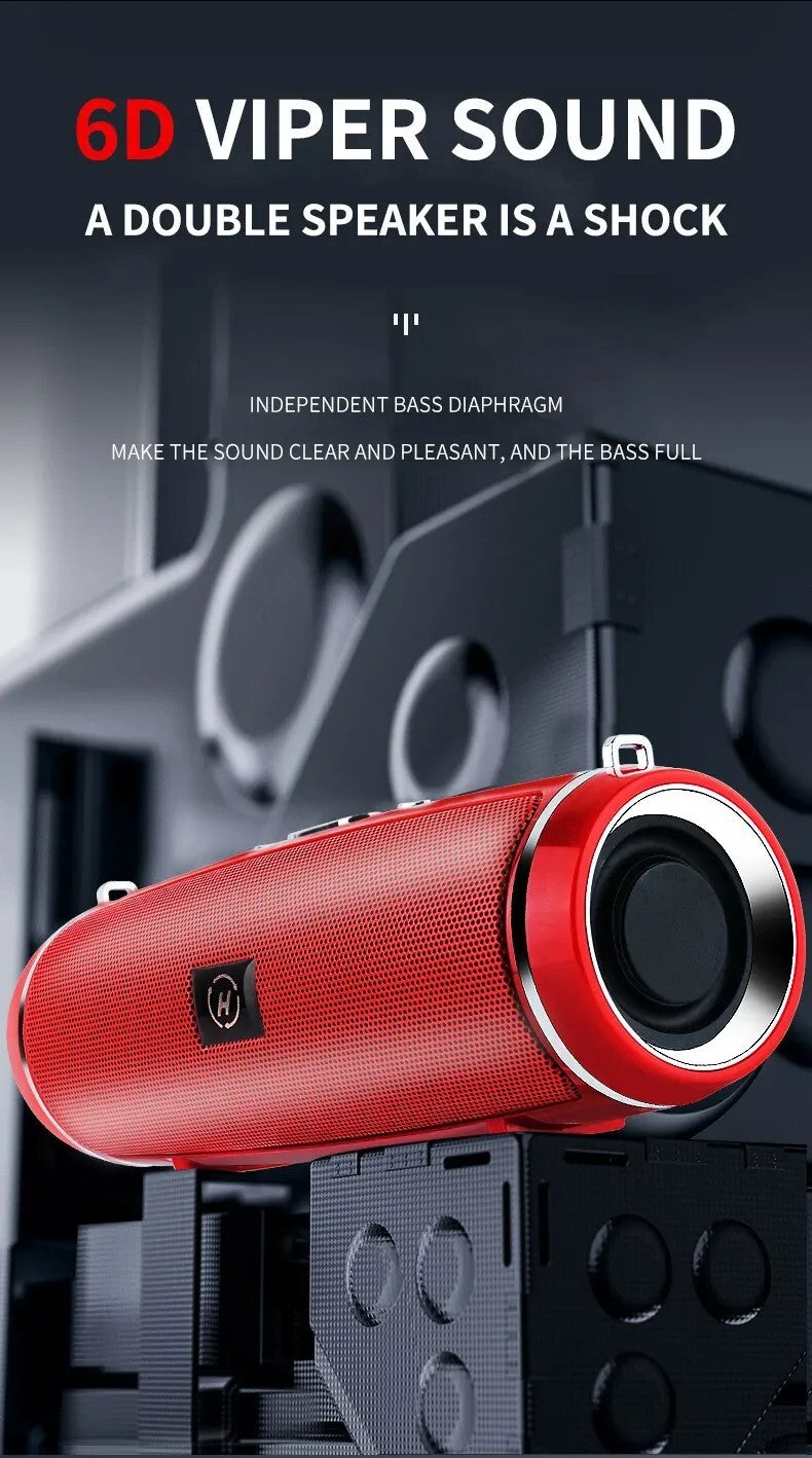 Ultra Loud High Bass Bluetooth Speakers Portable Outdoor Wireless Speaker Indoor